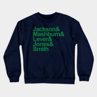 1993-94 Dallas Mavericks List, Green Crewneck Sweatshirt